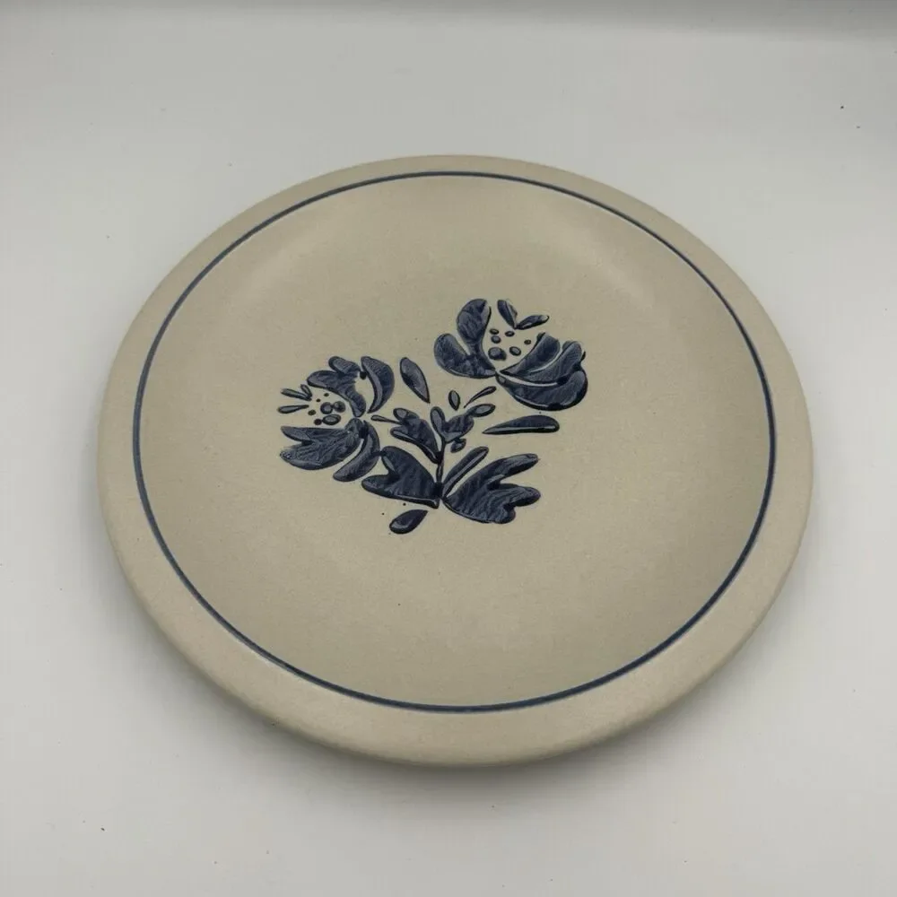Vintage Pfaltzgraff Yorktowne Stoneware  10” plates Set of 2